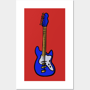 Blue electric Posters and Art